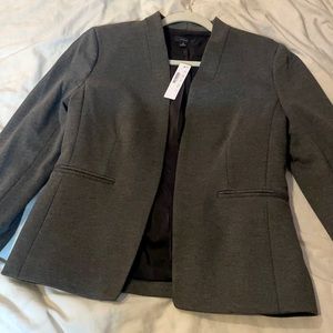 J Crew Grey Broadway Blazer - never worn. Size 10